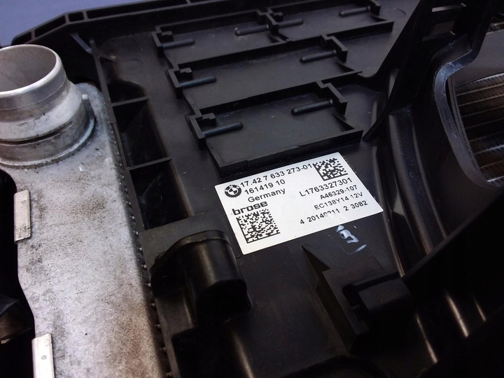 фото №6, Bmw 5 f10 f11 2.0 d комплект радіатор вентилятор