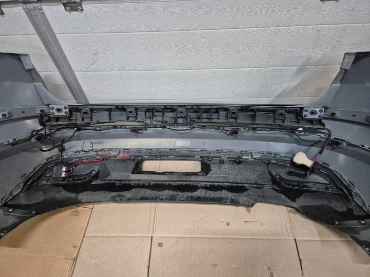 фото №9, Заднє бампер skoda kodiaq рестайлінг 2021-2024r колір lf7a steel сірий 4xpdc