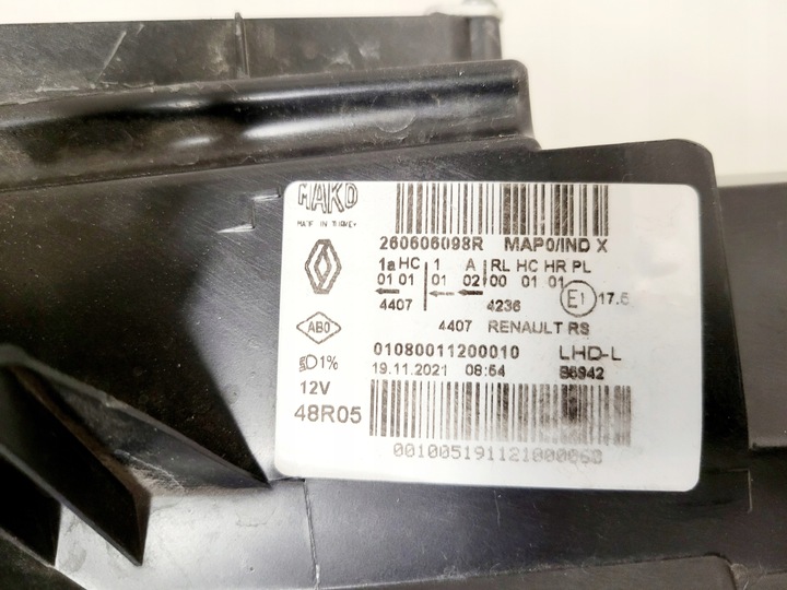 фото №14, Renault clio iv 4 рестайлінг повний led 260101766r 260606098r