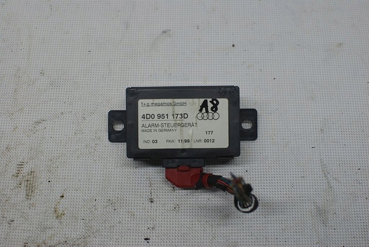 фото №1, Модуль блок управления сигнализации 4d0951173d audi a8 d2 fl