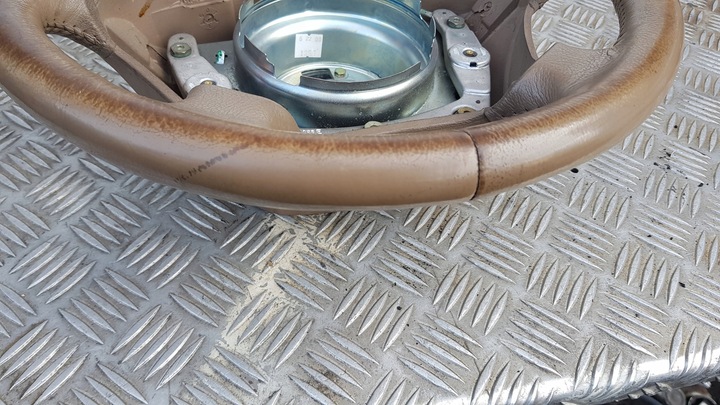 фото №14, Mercedes w163 кермо шкіряний шкіра