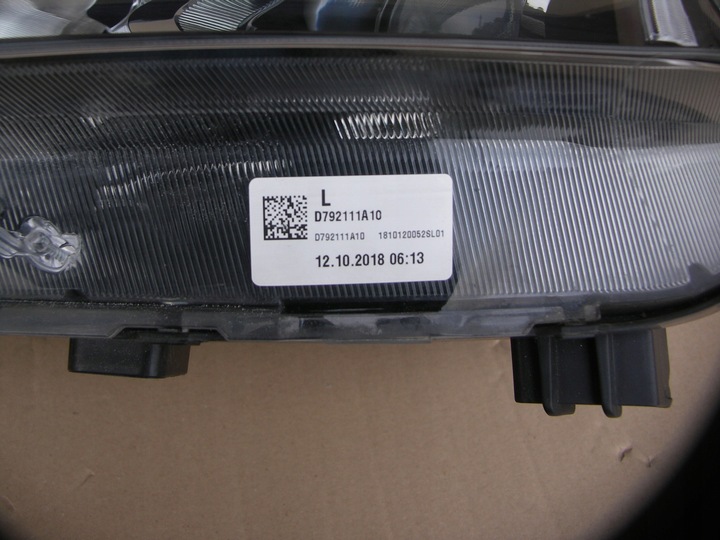 фото №12, Hyundai tucson 3 iii рестайлинг 18 - лампа передняя левая линза led 10 pin eu