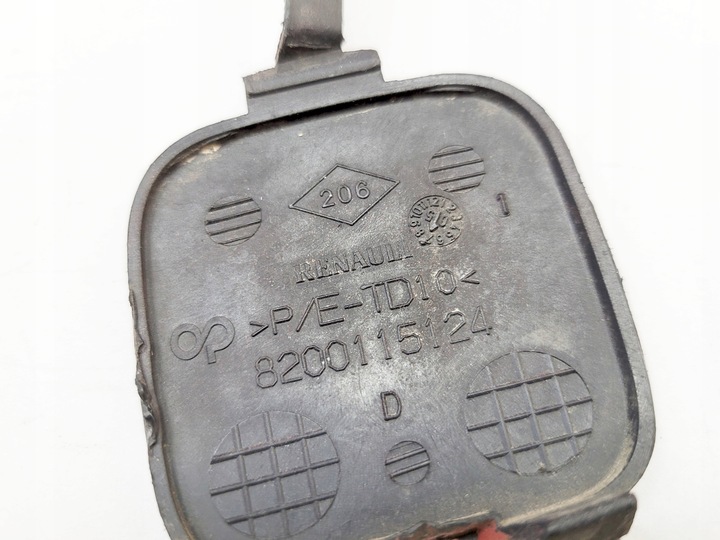 фото №5, Заглушка бампера захист фаркоп зад megane 2 ii 8200115124 hb хетчбек