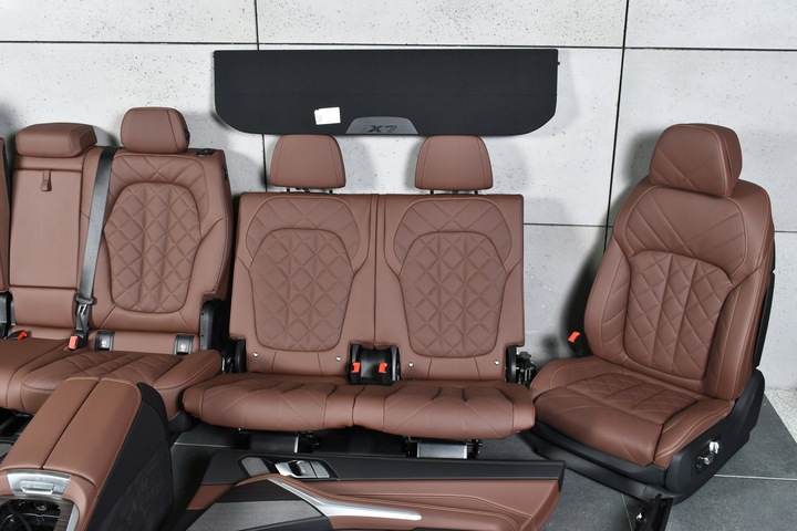 фото №8, Bmw x7 g07 lci сиденья сиденье салон средство 6 мест коричневое комфорт 18km!