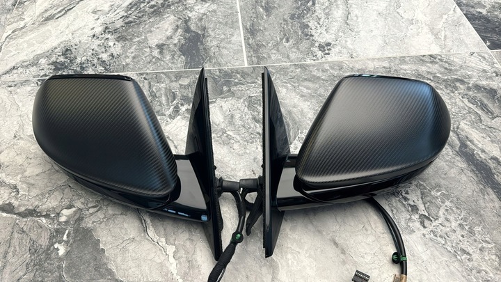 фото №1, Lamborghini urus комплект зеркал carbonowych mat левая правые новое камера