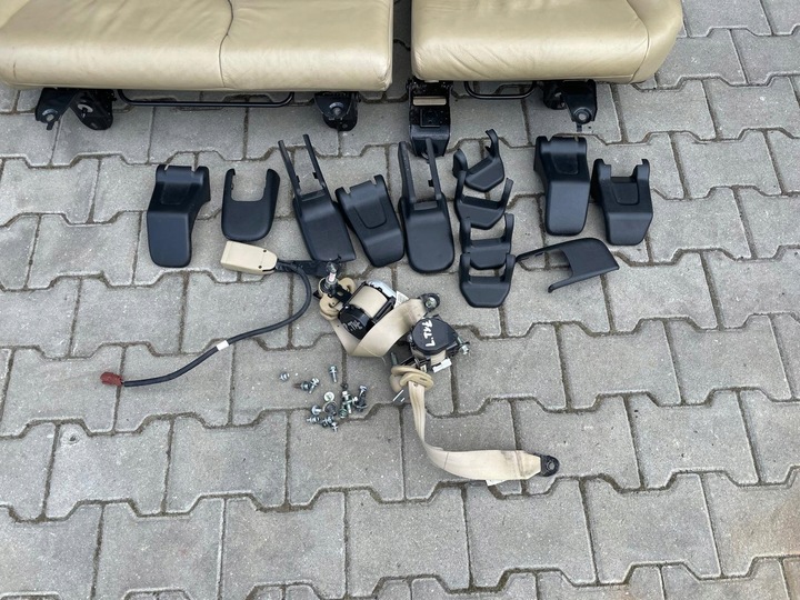 фото №5, Honda cr-v iii 06-12 сидіння диван зад ремені решітки гвинти комплект