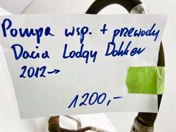 фото №7, Насос гидроусилитель + шланг do dacia lodgy доккер 2012-