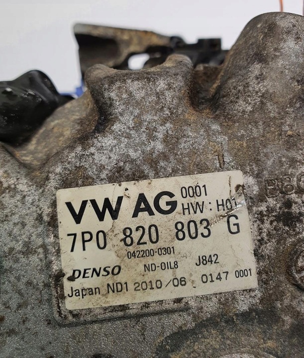 фото №5, Компрессор кондиционера porsche cayenne ii 7p5 7p0820803g