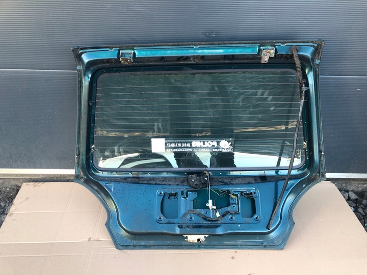 фото №7, Крышка задняя стекло зад fso daewoo matiz зелёная спойлер 1998-2005