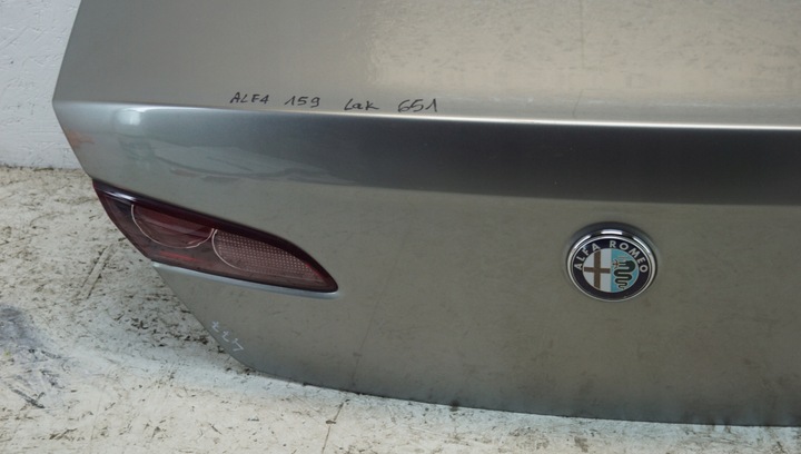 фото №8, Alfa romeo 159 крышка багажника зад sedan 651