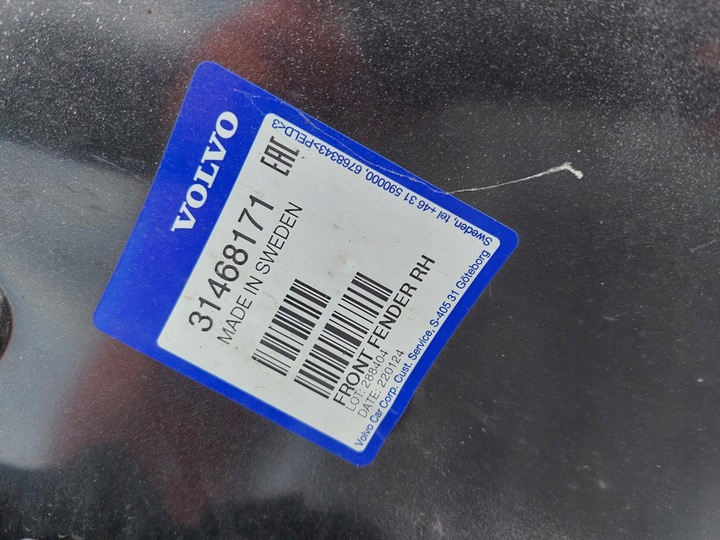 фото №7, Крыло перед переднее правые volvo s60 iii v60 ii 711 -16