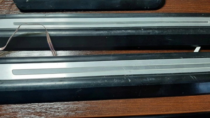 фото №4, Audi q7 4m планки порогові накладки підсвічуваний