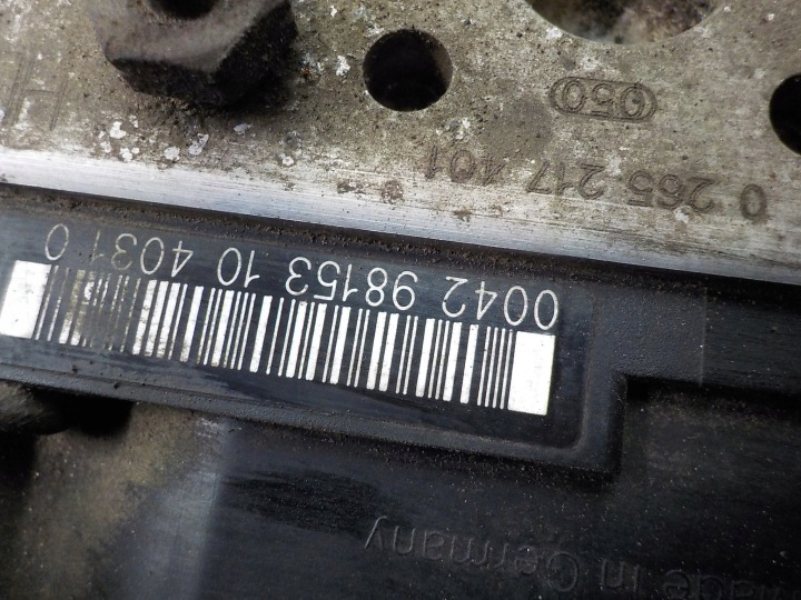 фото №5, Mercedes w210 блок керування abs a0034313012