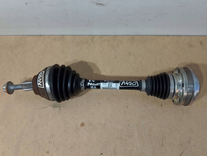 фото №1, Vw passat b8 полуось левая 3q0407271m a450 передняя шарнир