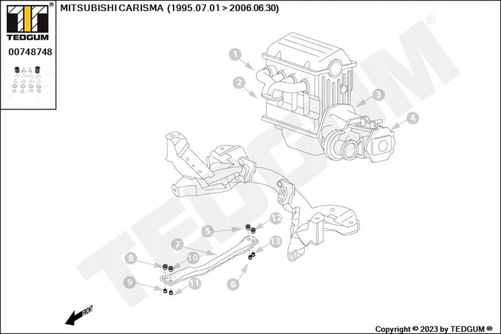 фото №10, Tedgum tedgum 00748748 втулка, стрижень зміни коробки передач