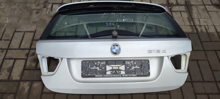 фото №11, Кришка багажника bmw e91 354 354/7 titan срібло