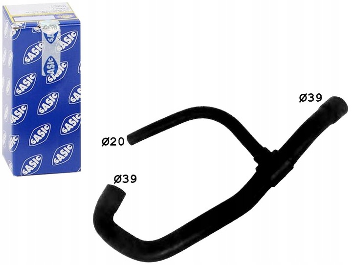 фото №1, Шланг радіатор vw lt 2,5tdi 99- нижній sasic