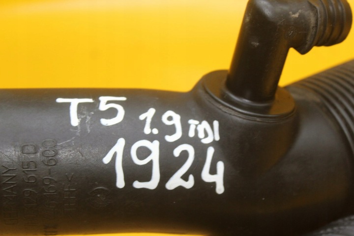 фото №10, Труба шланг шланг повітря vw transporter t5 7h0129615d