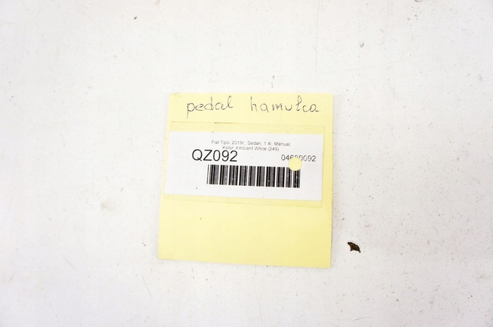 фото №5, Qz092 fiat tipo ii педаль тормоза