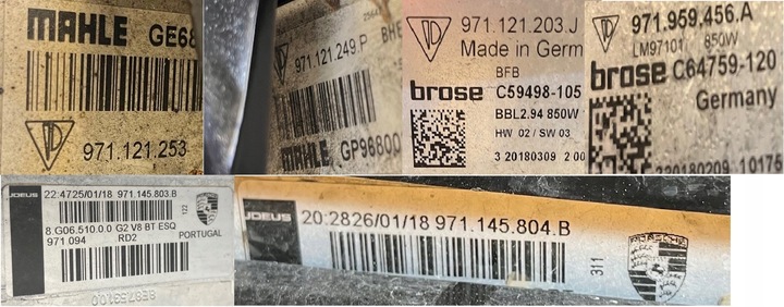 фото №6, Ідеальний kpl. перед porsche panamera 971 turbo w колір 041 matrix 1