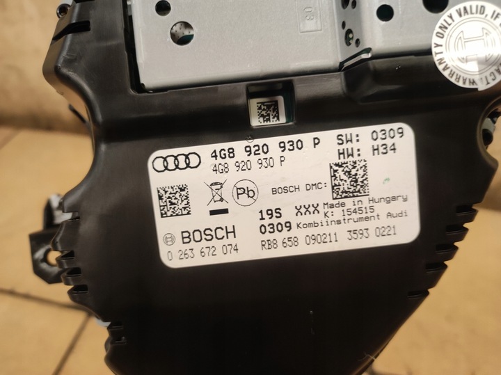 фото №8, Спидометр приборы audi a6 c7 eu