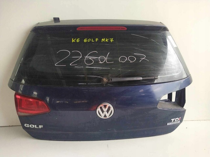 фото №1, Кришка багажника задня vw golf vii 12-20