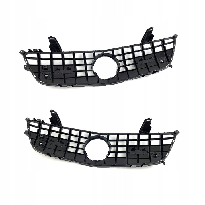 фото №9, Mercedes sl r231 2013-2016 стиль amg panamericana решітка радіатора решітка