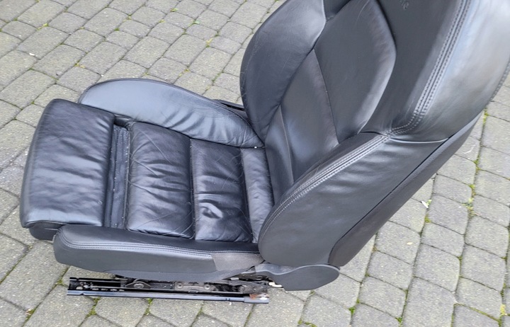 фото №9, Audi a6 c6 s-line сиденье правые электрический с подогревом kubełkowy кожаный