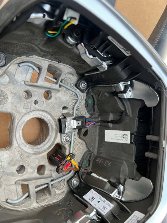 фото №11, Audi a8 d5 руль с подогревом с подогревом 4n0419091c jqr wapitibraun