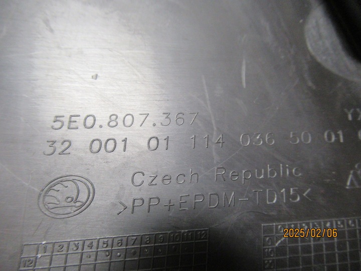 фото №4, Решітка бампера права ліва перед skoda octavia ii 5e0807367 5e0807368