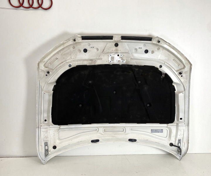 фото №8, Audi a4 b8 8k0 2008 2012 капот крышка двигателя белая комплектная