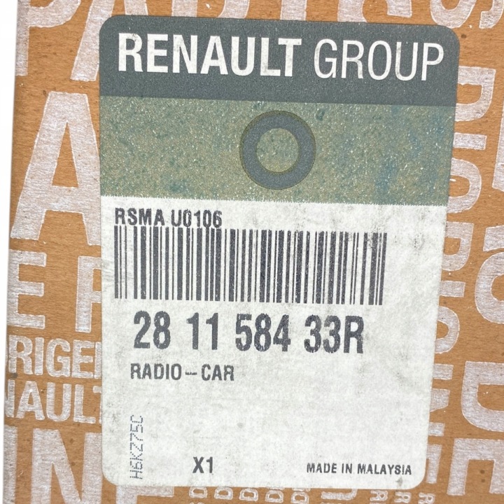 фото №14, Новое oem номер магнитола renault koleos i 281158433r