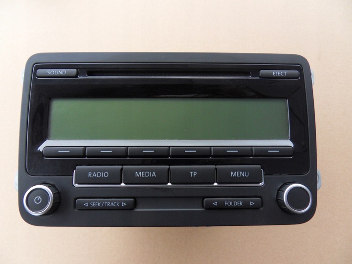 фото №1, Радіо cd vw passat b6 рестайлінг 1k0035186aa