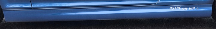 фото №1, Планка накладка порогова ліва bmw m3 e46 купе cabrio a07 mysticblau