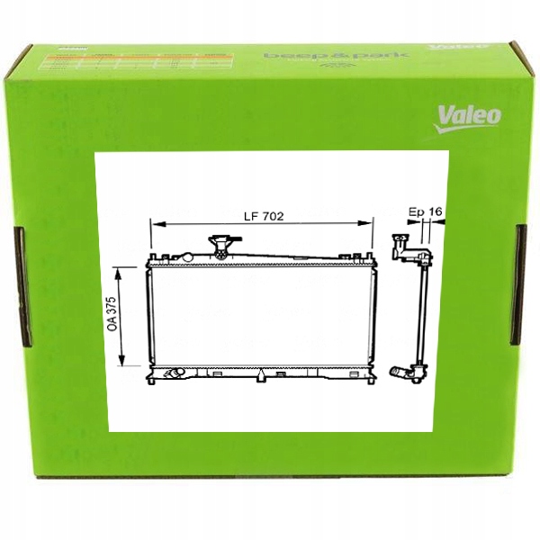 фото №1, Радіаторів двигуна valeo do mazda 6 1.8 2.0