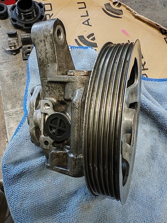 фото №8, Насос усилителя руль honda legend kb1 acura rl 3,5 v6 2005-2008 oem