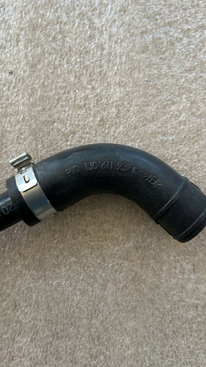 фото №10, Шланг трубка serva вакуум воды audi / vw 2.7 / 3.0 tdi 1j0611939k