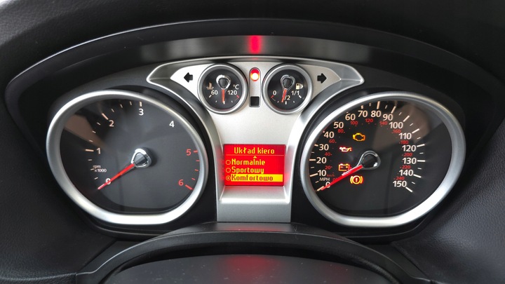 фото №9, Ford focus mk2 рестайлинг c-max mk1 fl kuga i спидометр дисплей 2008 год дизель