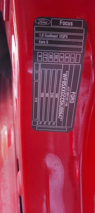 фото №12, Ford focus mk3 st line рестайлінг бампер капот крило лампа перед комплектний zf