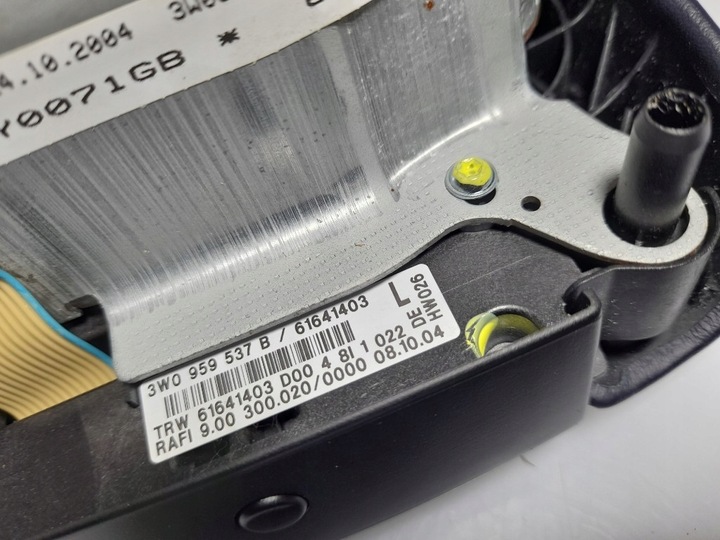 фото №12, Bentley continental gt 3w0880199q подушка безпеки водія 3w0959537b 3w0959538b