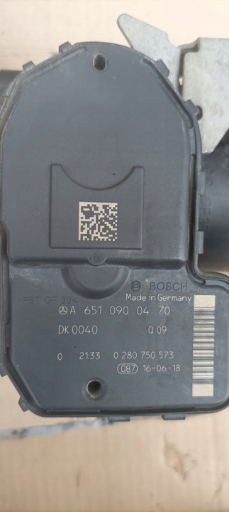 фото №5, Mercedes w205 c класс дроссельная заслонка шланг труба воздуха воздуховод 2.2 cdi 651