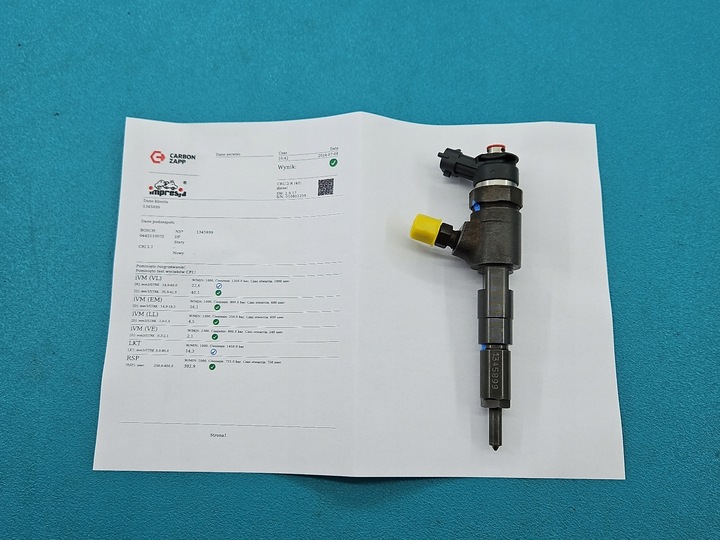 фото №1, Тест инжектор peugeot 206 0445110075 1.4 hdi