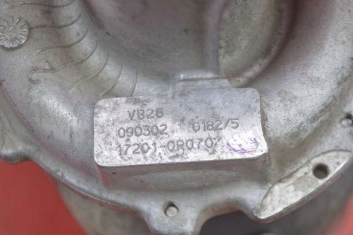 фото №6, Турбонагнетатель турбина 1ad 17201-0r070 toyota avensis t27 2.0 d-4d 126 km