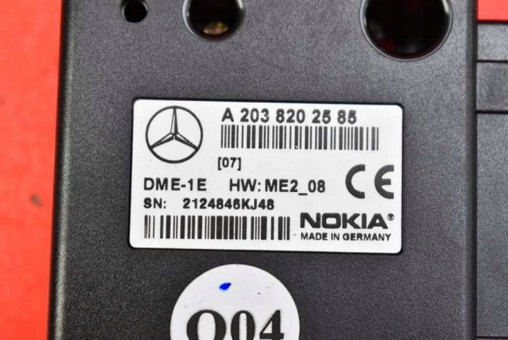 фото №9, Блок керування  модуль телефону a2038202585 mercedes clk w209 02-05