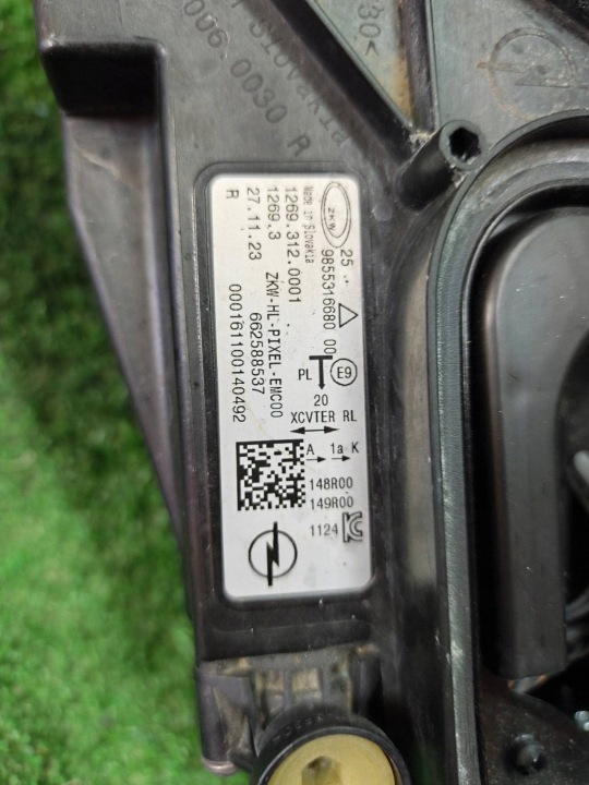 фото №11, Фара праве перед opel astra l vi рестайлінг повний led nr.r1409