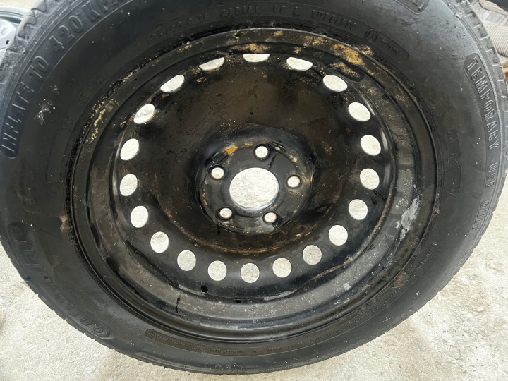фото №11, Запасне докатне колесо (докатка) mercedes c-klasa w204 125/90 r16