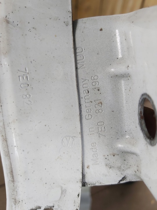 фото №8, Крыло правые перед переднее vw transporter t6 7e0