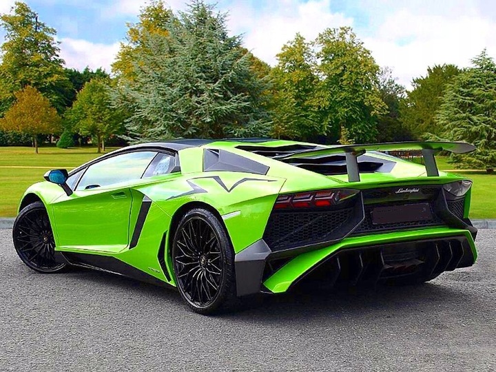 LAMBORGHINI AVENTADOR SV СПОЙЛЕР NA КРИШКУ БАГАЖНИКА PODKŁAD НОВИНКА !!!