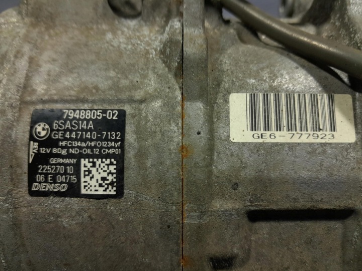 фото №7, Bmw 3 g20 g21 3.0d b57d30b 286 km компрессор кондиционера 7948805