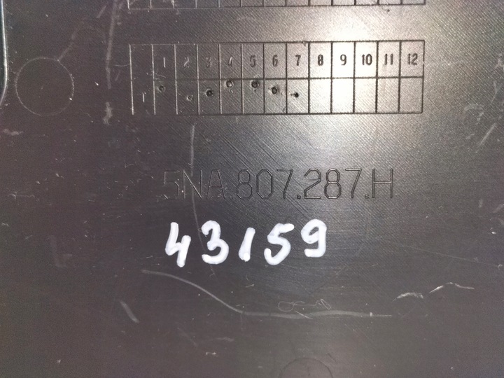 фото №8, Прокладка pod номерні знаки реєстраційна камера перед vw tiguan ii 16-